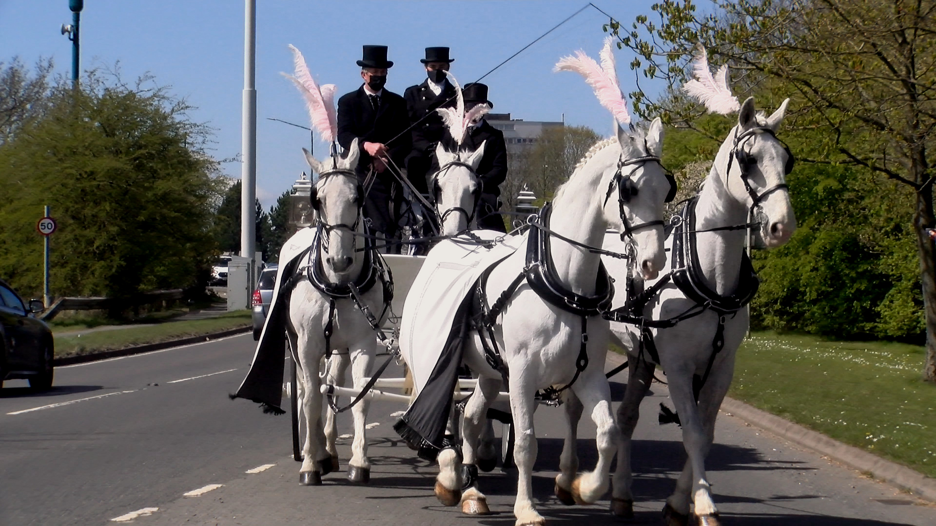 tinaparode 4xwhitehorses funeral 2